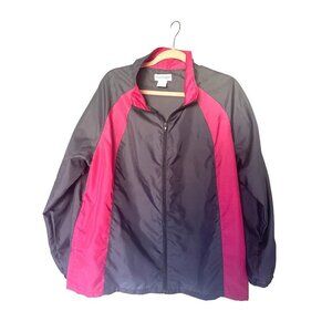 Paragon grey and pink women's windbreaker size XL